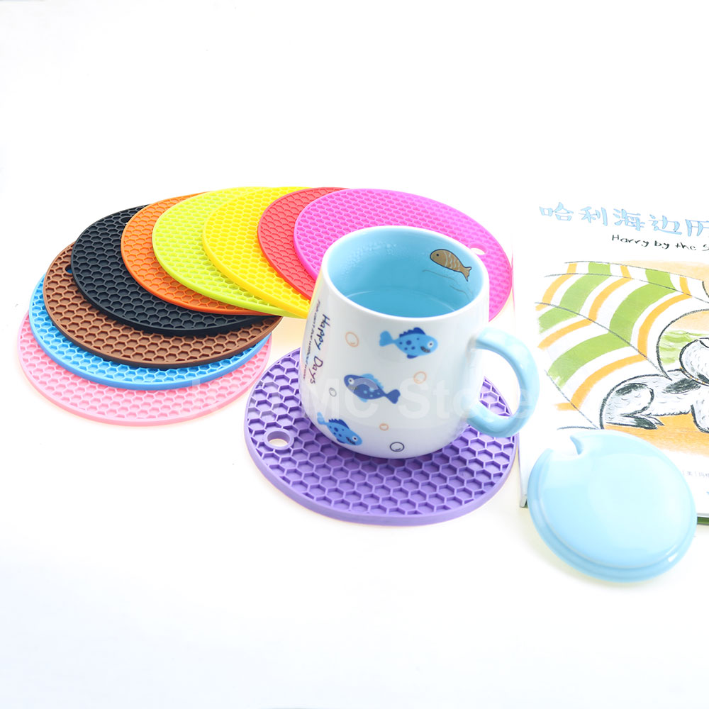 Food Prep Mat - 1PC Silicone Anti Scalding Mat Pot