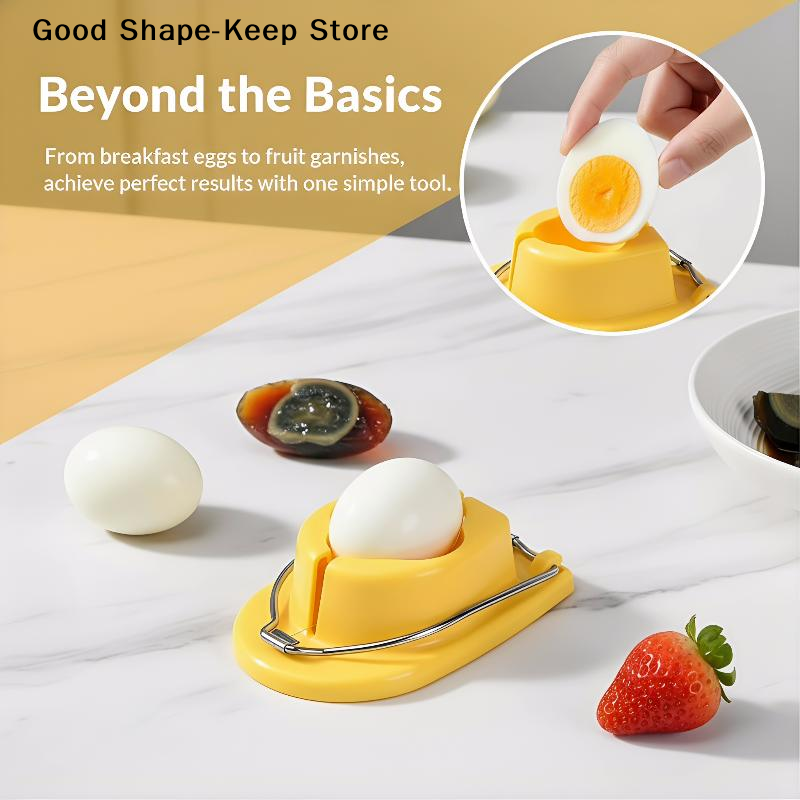 Meal Prep Eggs - dailyLabor Saving Egg Slicer Handheld Boiled