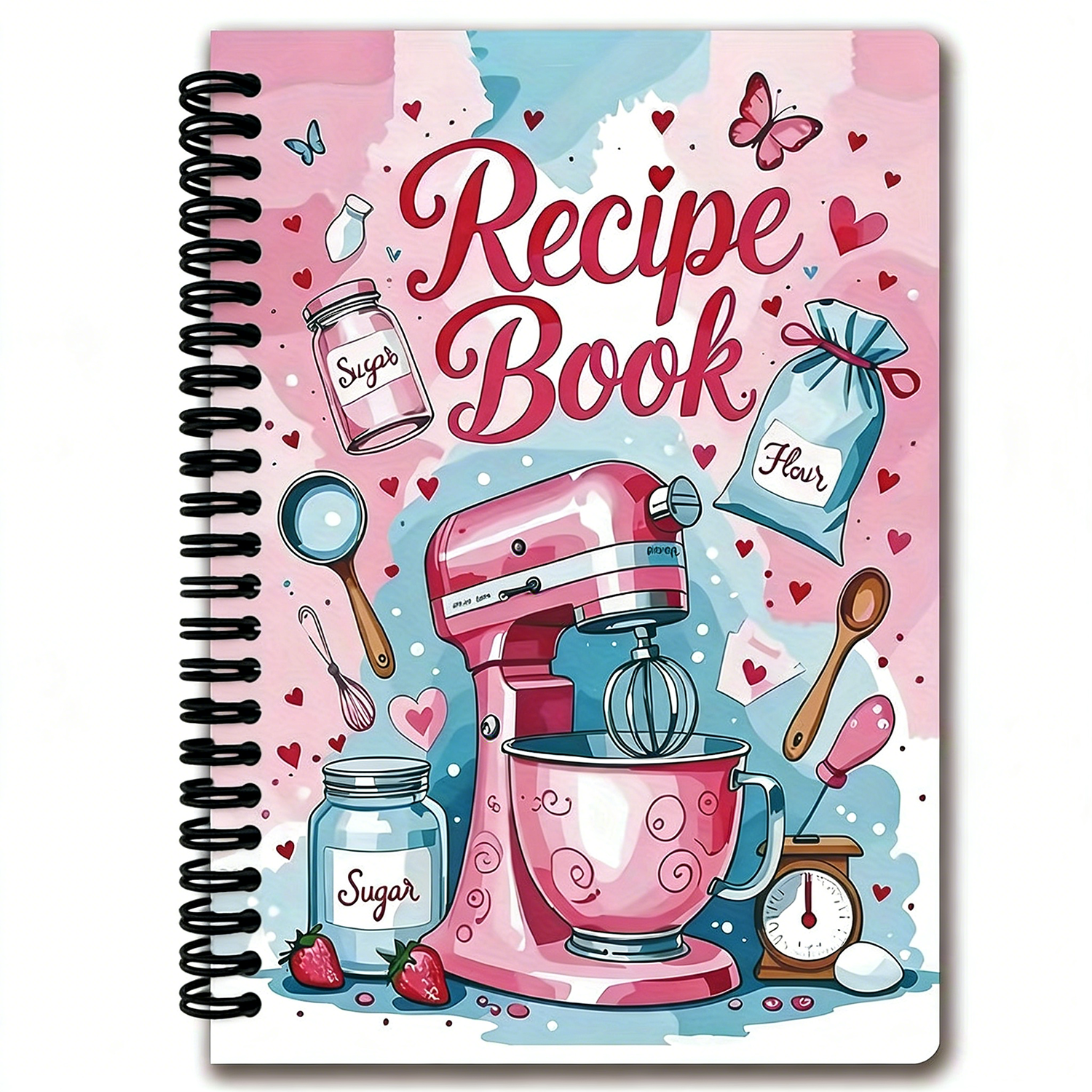 Meal Prep Book - Recipe Notebook 100 Sheets Recipe Book