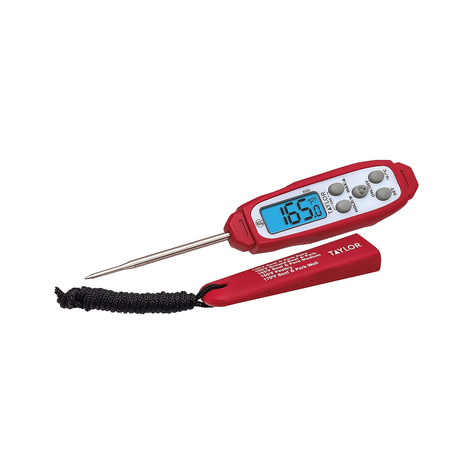 Meal Prep With Chicken - Digital Read Meat Thermometer for GLP-1