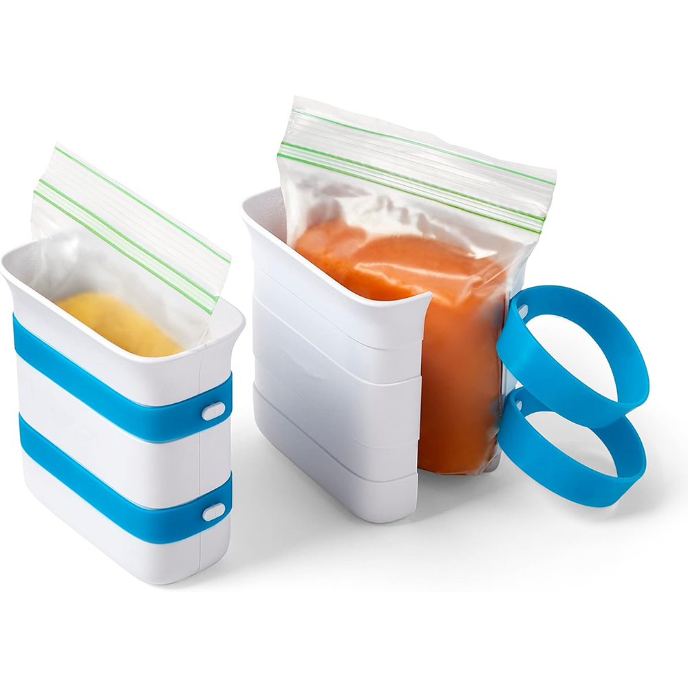 Meal Prep Fit - LMETJMA Freezer Food Block Maker Silicone