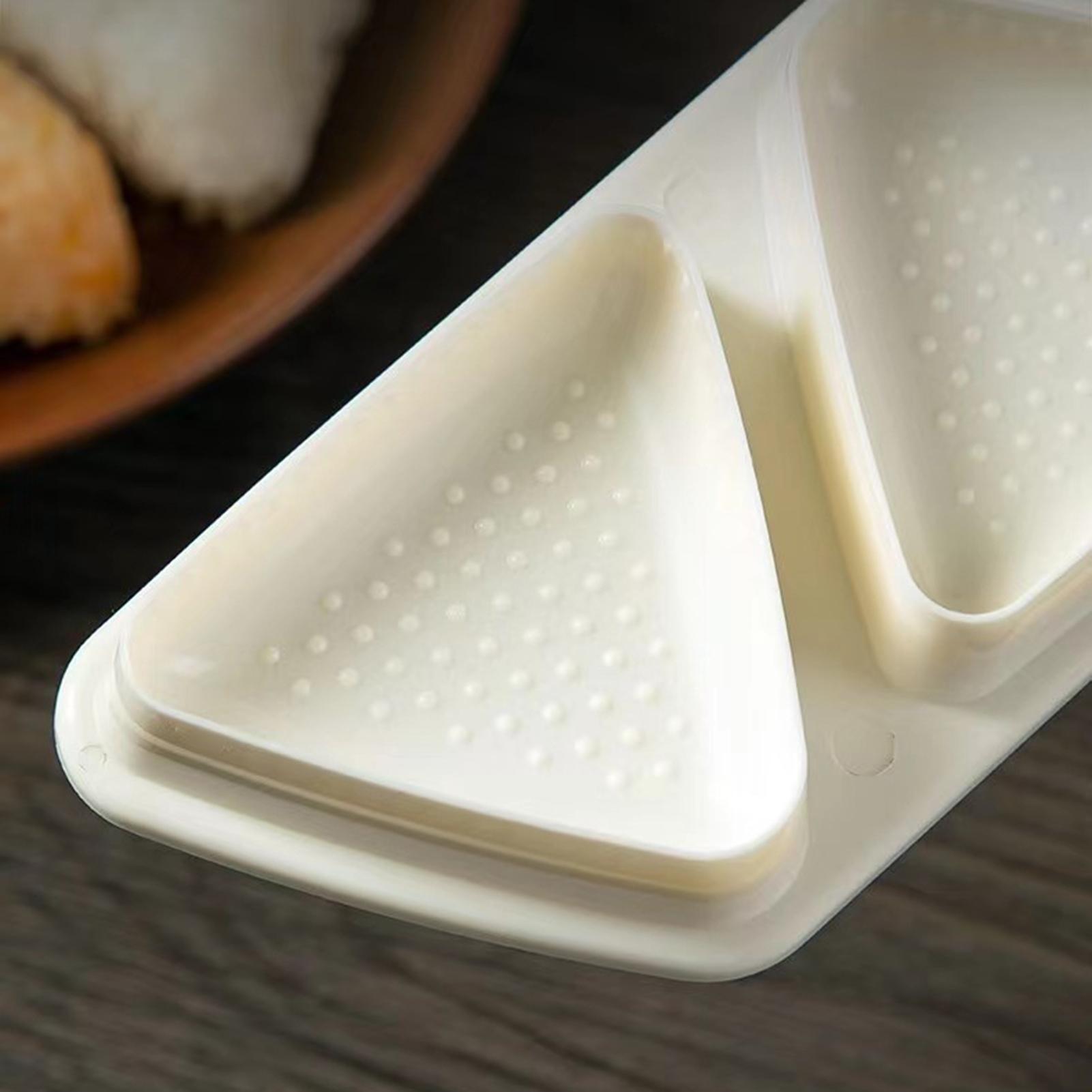 Meal Prep With Rice - Rice Ball Maker Mold 6-Cavity Non-Stick