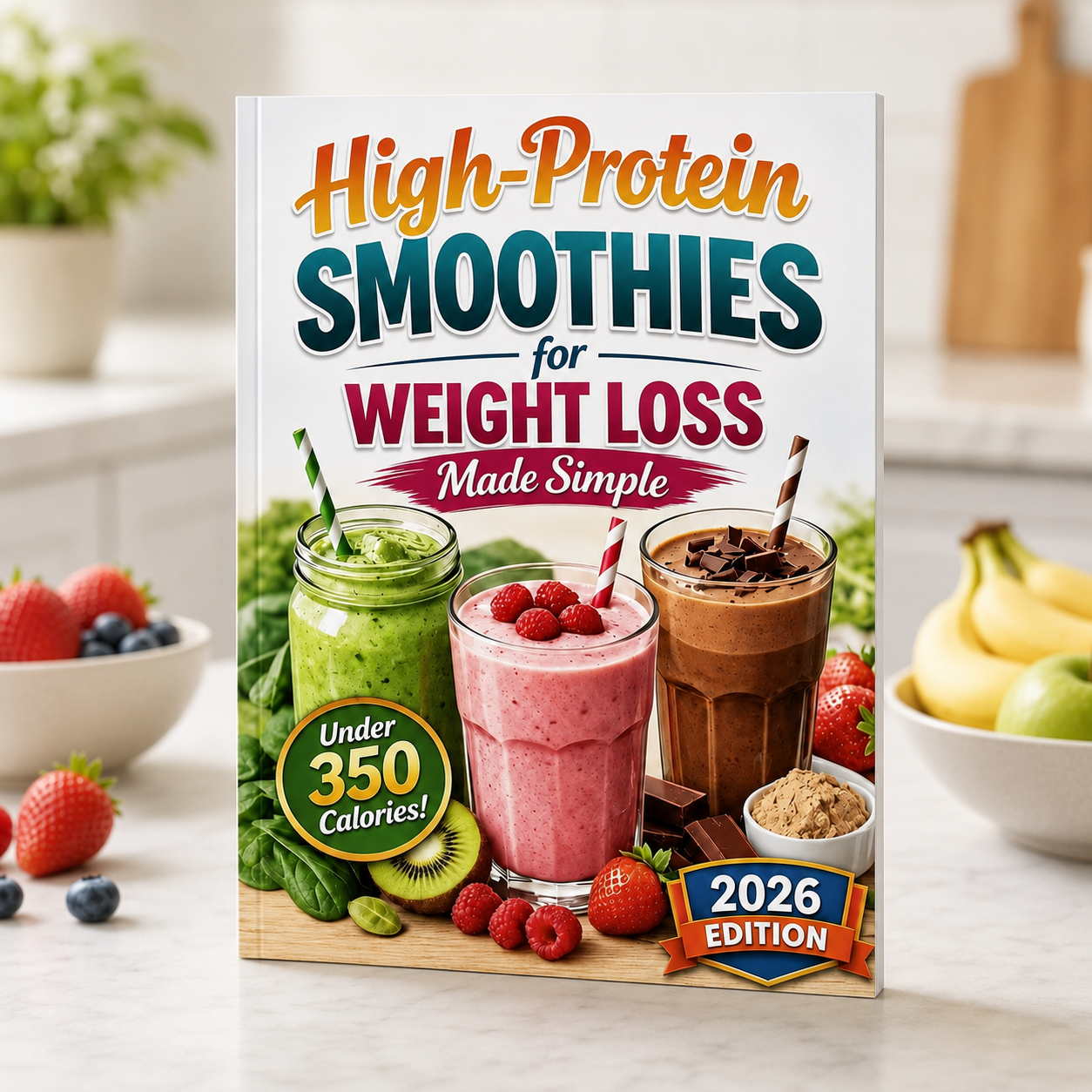 Meal Prep Book - High-Protein Smoothies for Weight Loss: 2026