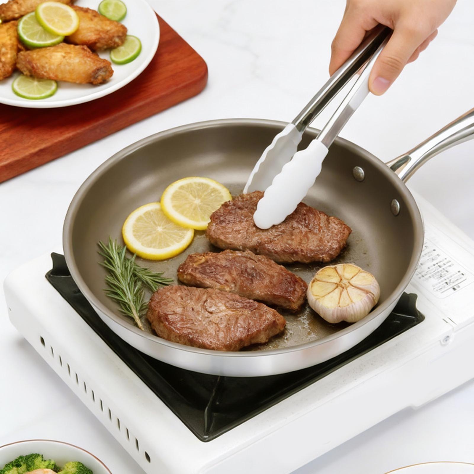 Meal Prep Eggs - Titanium Pan with Lid Non-Stick Cooking