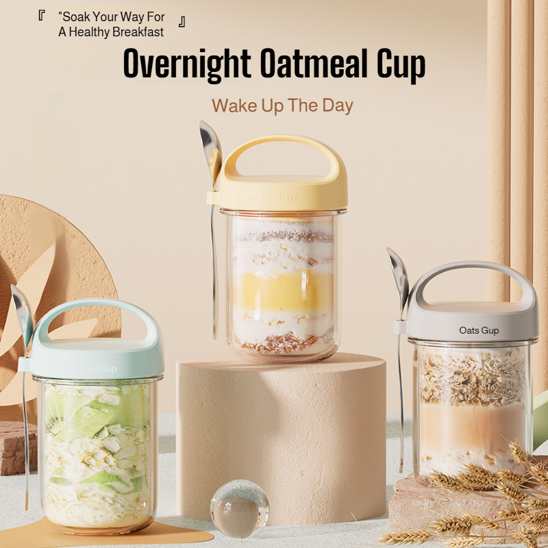 Meal Prep Fit - Portable Breakfast Cup Safe Leak-proof Fitness