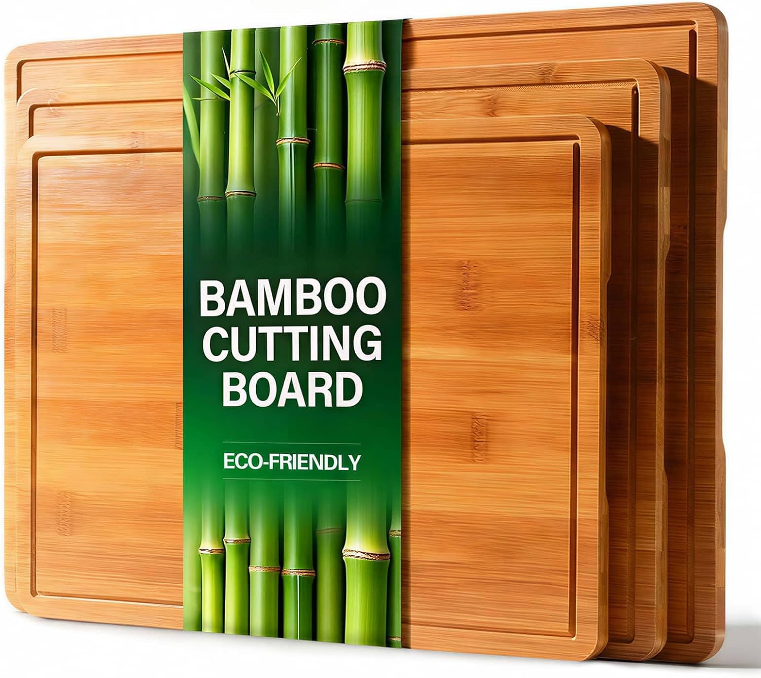 Meal Prep Xl - Bamboo Cutting Boards for Kitchen with