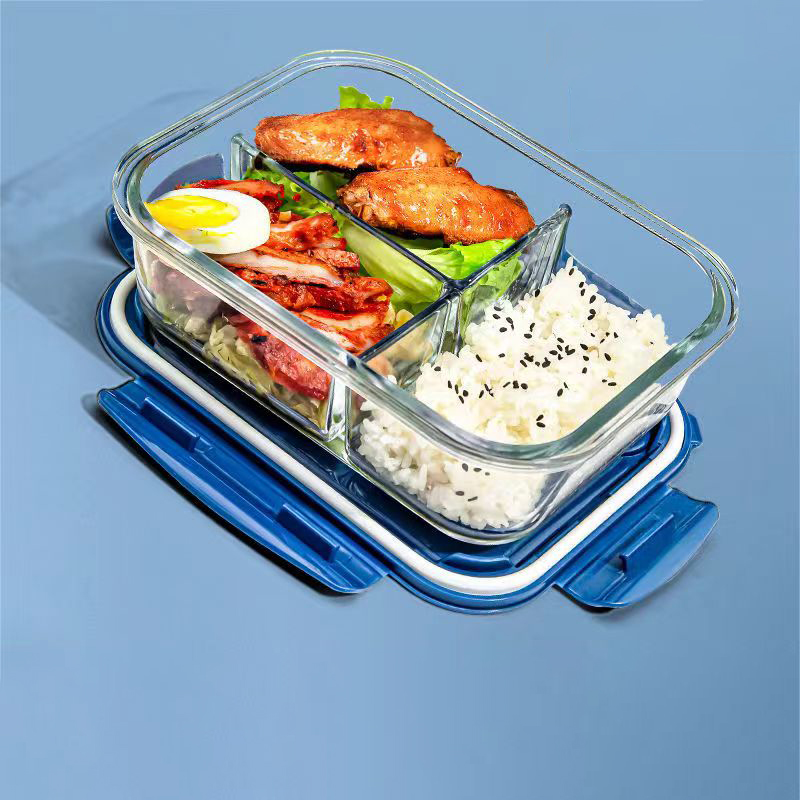 Meal Prep Glass - New style Lunch Box Glass 1050ml