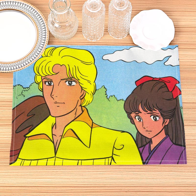 Haikarasan Ga Toru Print Linen - đánh giá và giá Food Prep Mat