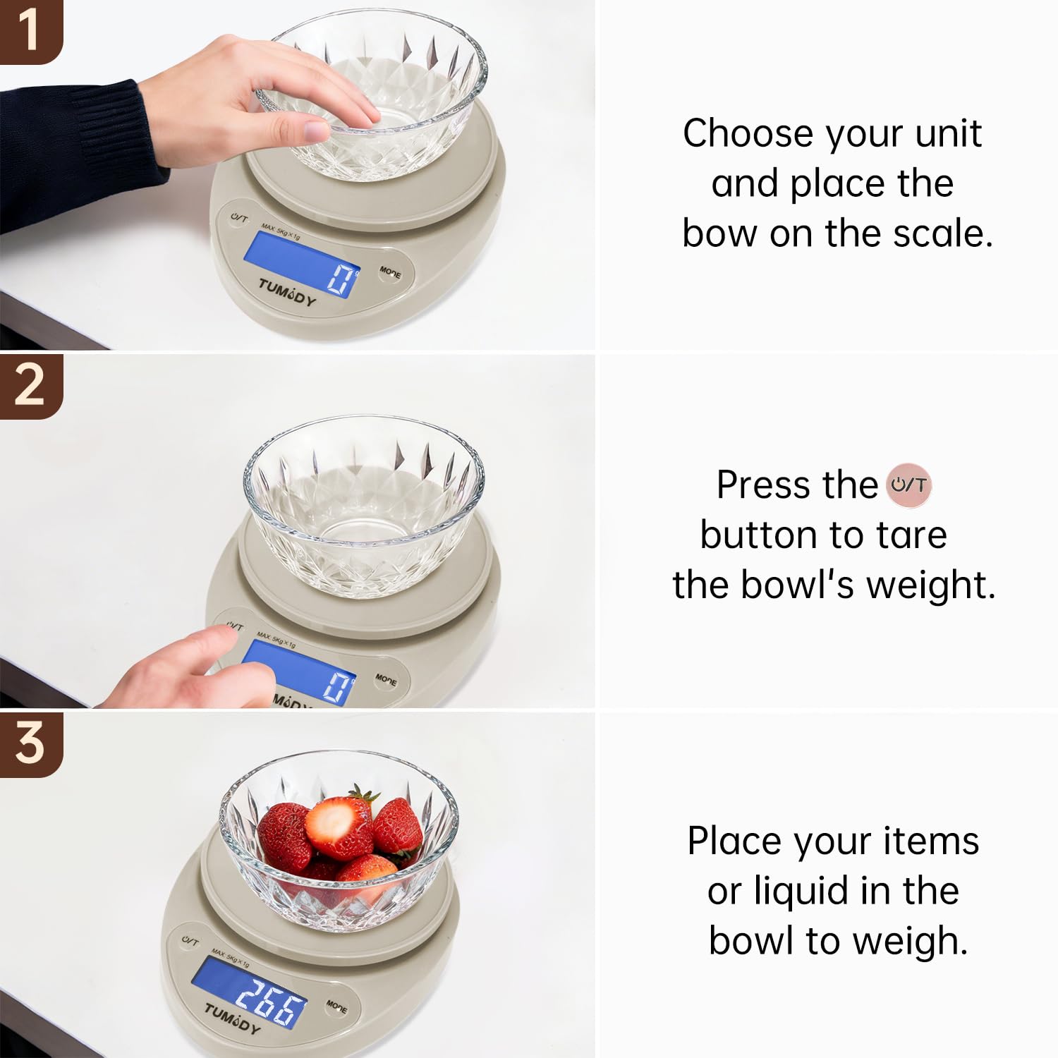 Small Digital Kitchen Scale Fo - đánh giá và giá Meal Prep For Weight Loss