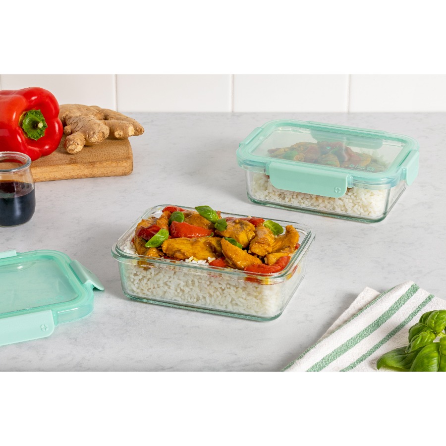 Color Lock 3.4 Cup 2 Pack Glas - đánh giá và giá Meal Prep Glass