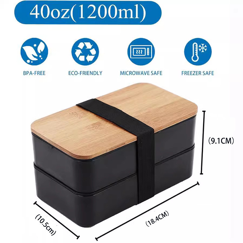 Stackable Bento Box with Utens - đánh giá và giá Meal Prep Fit