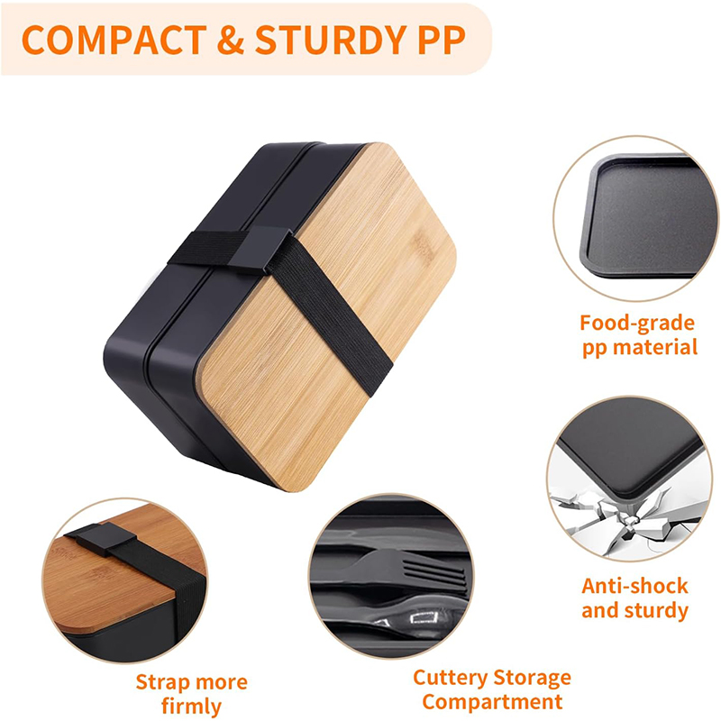 Stackable Bento Box with Utens - đánh giá và giá Meal Prep Fit