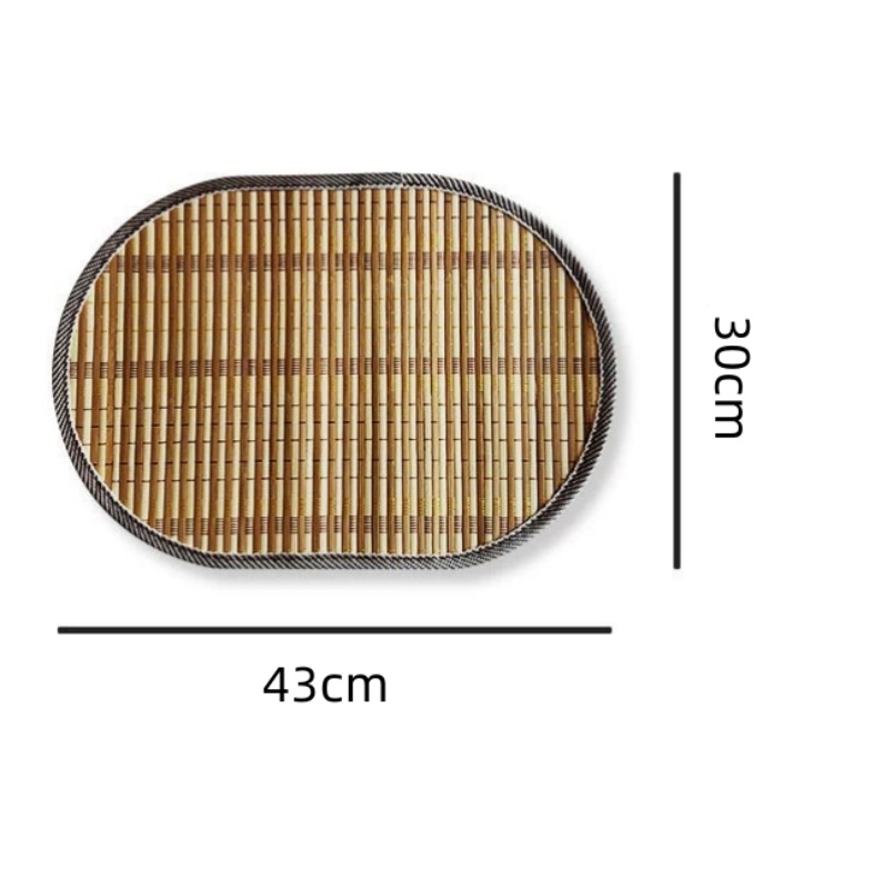 1/6/10pcs Natural Bamboo Place - đánh giá và giá Food Prep Mat