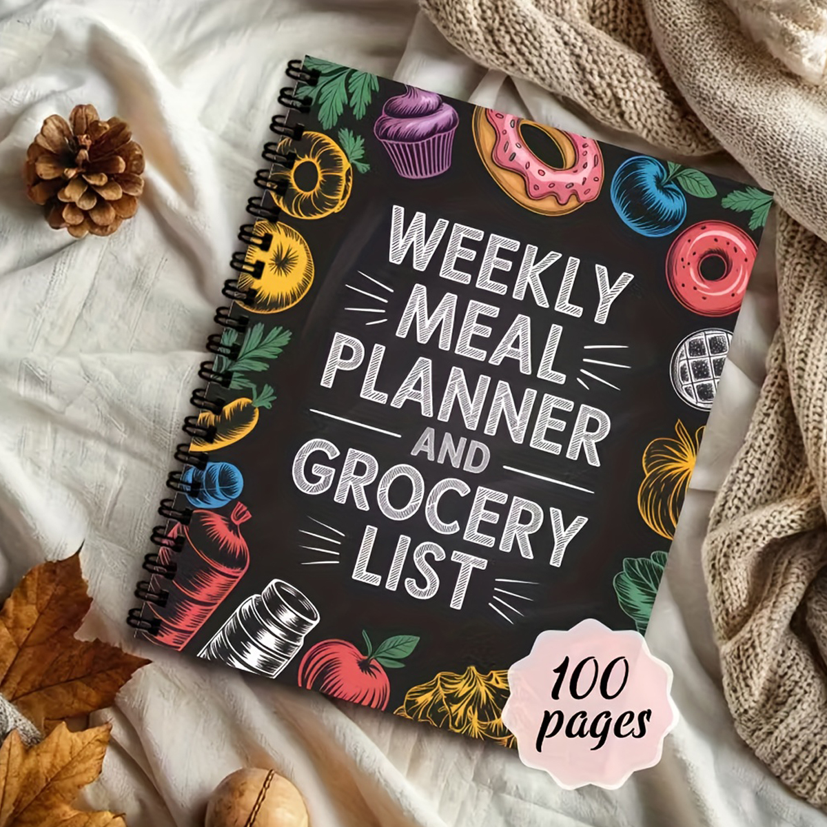 Weekly Meal Planner and Grocer - đánh giá và giá Meal Prep Book