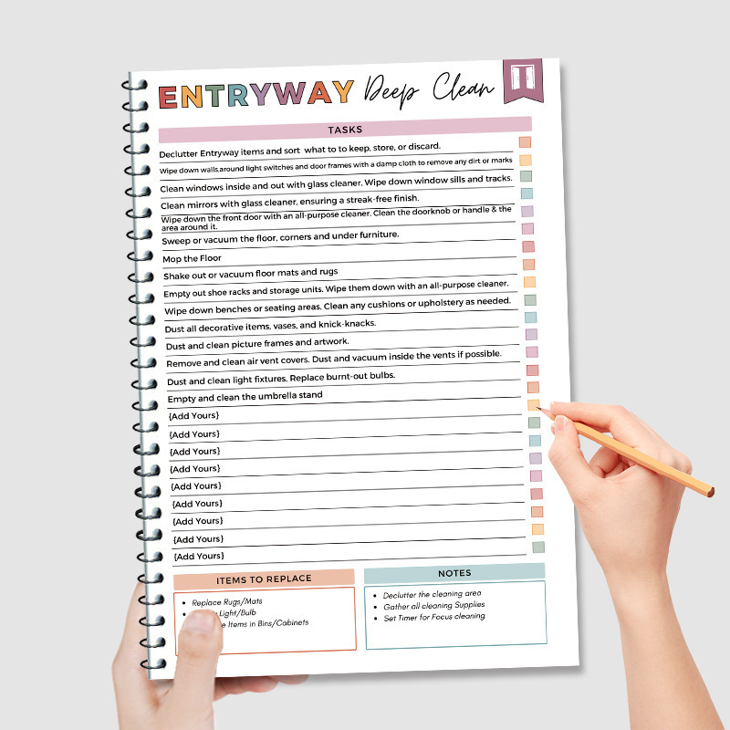 ADHD Cleaning Planner Bundle – - đánh giá và giá Meal Prep Book