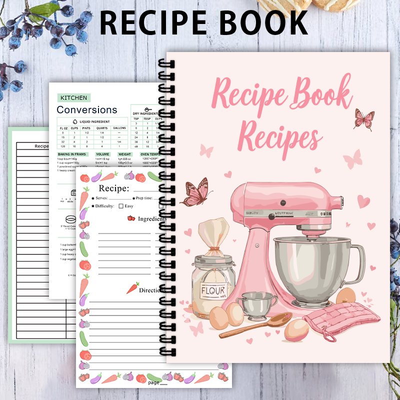 A5 Blank Recipe Book - Persona - đánh giá và giá Meal Prep Book