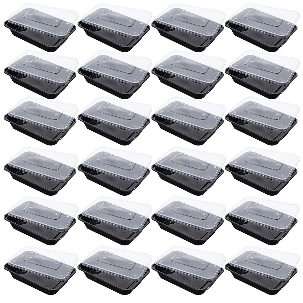 50pcs Disposable Rectangular F - đánh giá và giá Meal Prep With Rice