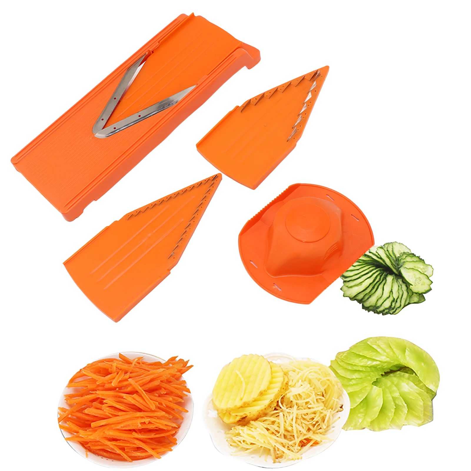 V Blade Mandoline Cutter Manua - đánh giá và giá Mandoline Slicer Guard