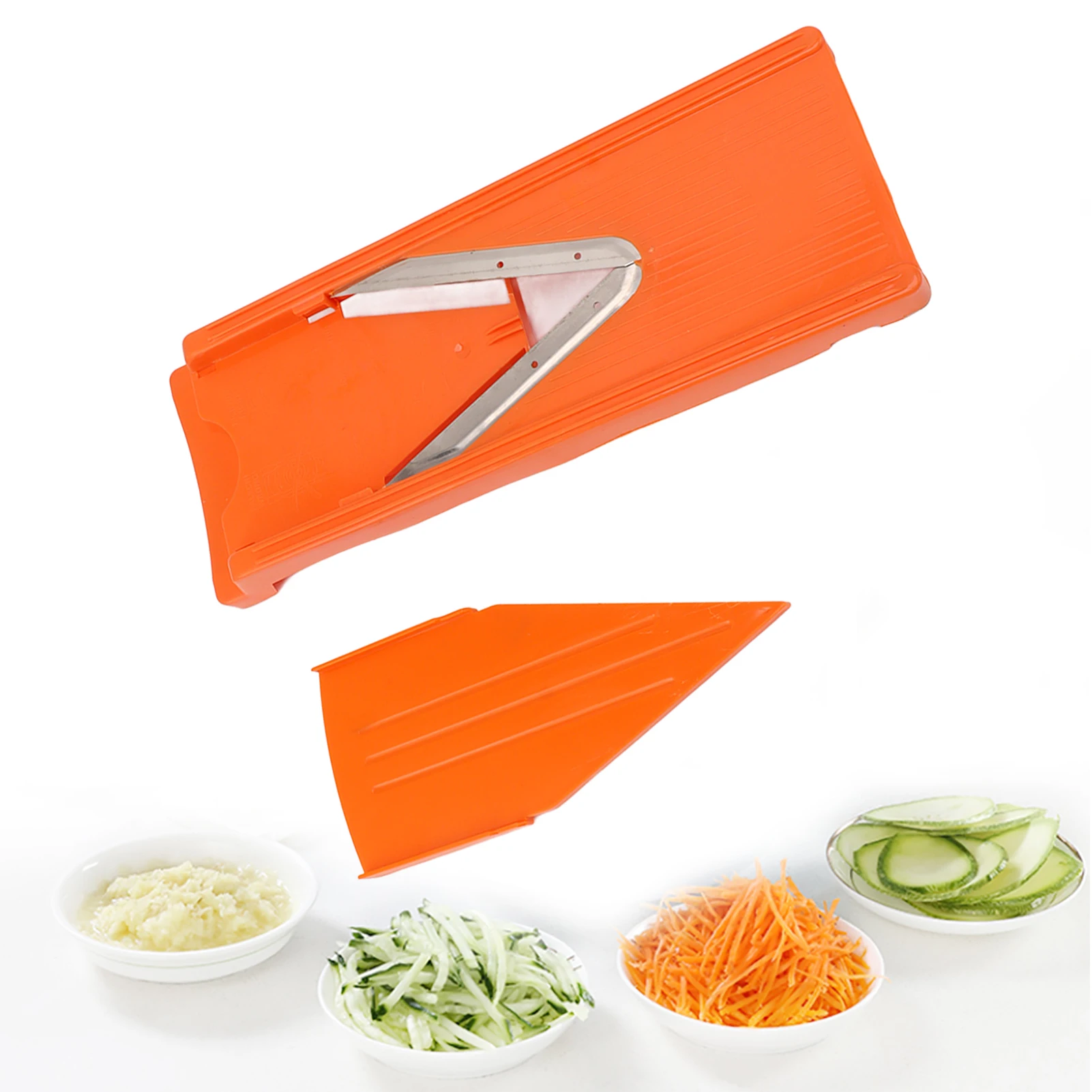 V Blade Mandoline Cutter Manua - đánh giá và giá Mandoline Slicer Guard