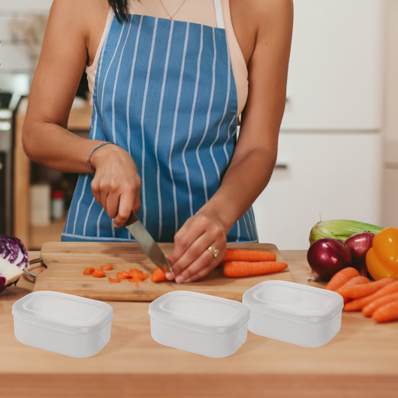5Pcs Grain Rice Storage Boxes  - đánh giá và giá Meal Prep With Rice