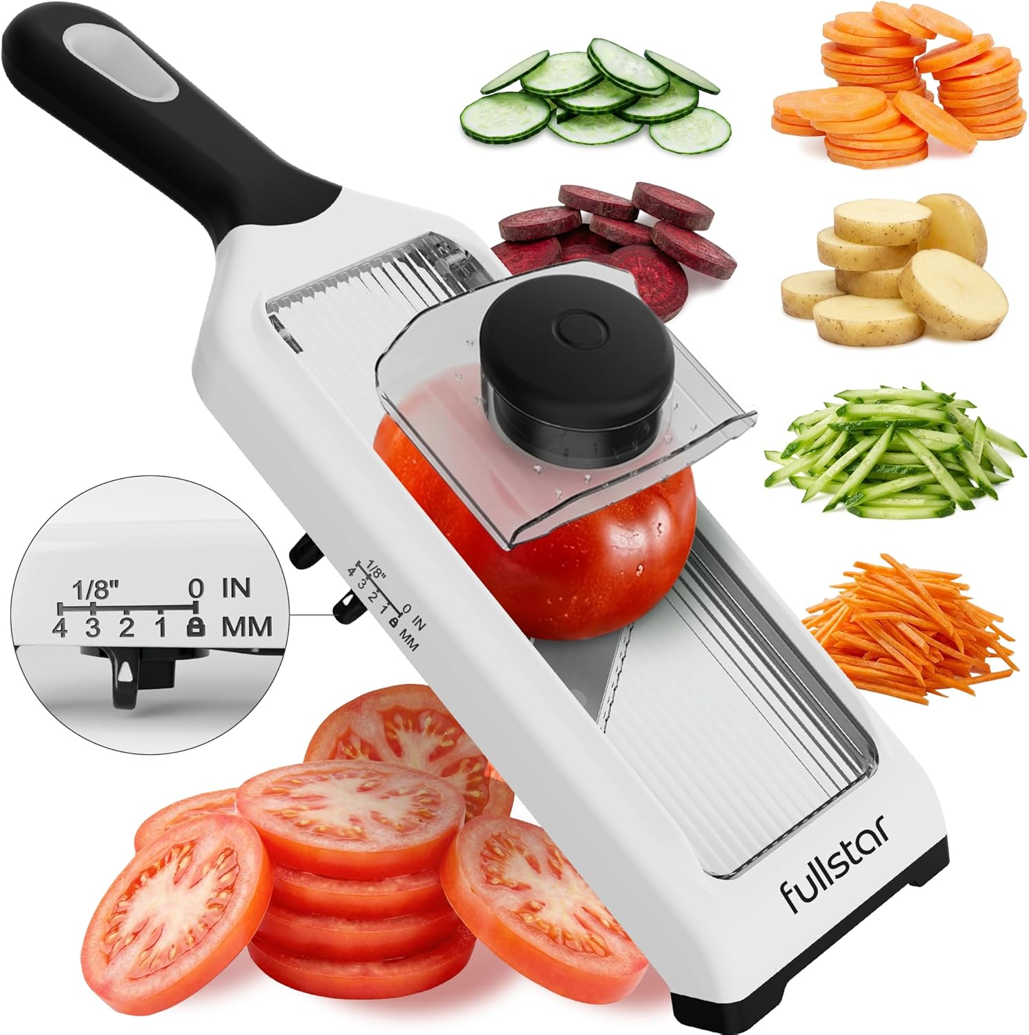 2-in-1 Handheld Mandoline Slic - đánh giá và giá Mandoline Slicer Guard