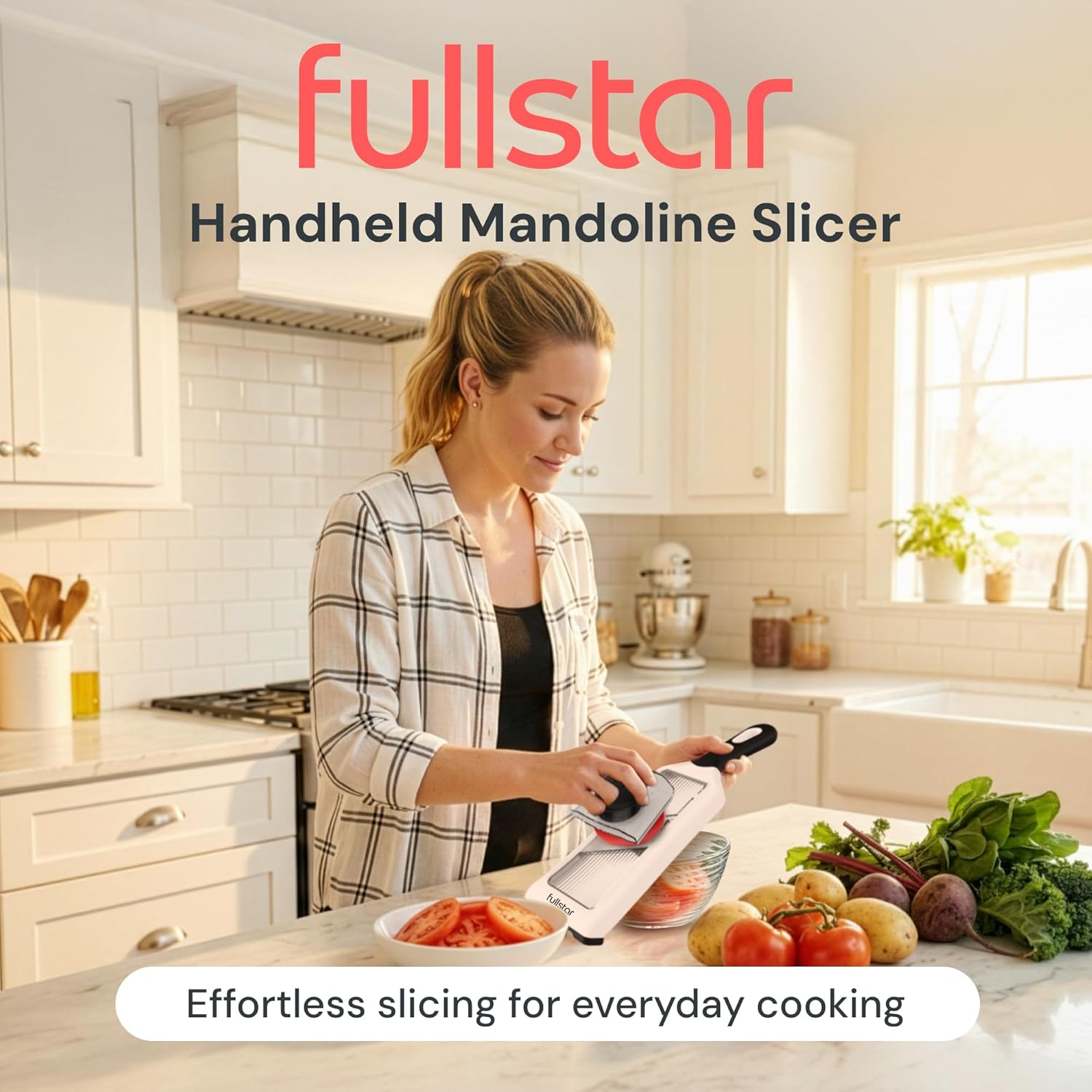 2-in-1 Handheld Mandoline Slic - đánh giá và giá Mandoline Slicer Guard
