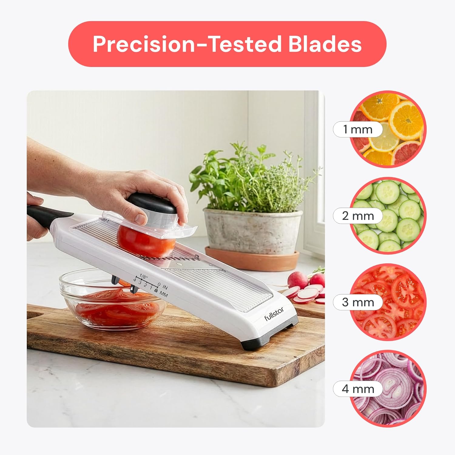 2-in-1 Handheld Mandoline Slic - đánh giá và giá Mandoline Slicer Guard