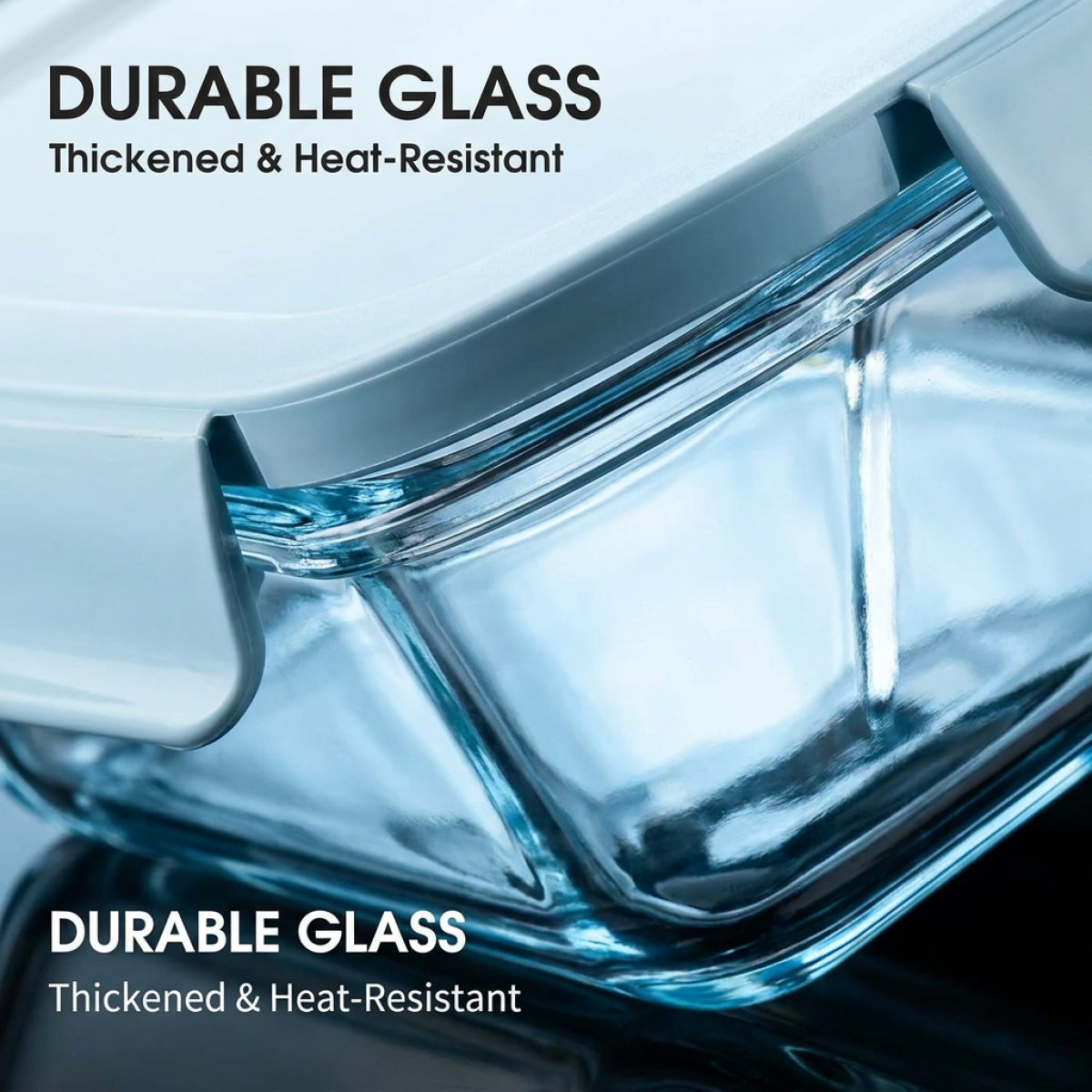 Sky Blue Glass Food Storage Co - đánh giá và giá Meal Prep Glass
