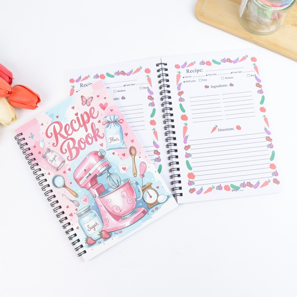 Recipe Notebook 100 Sheets Rec - đánh giá và giá Meal Prep Book