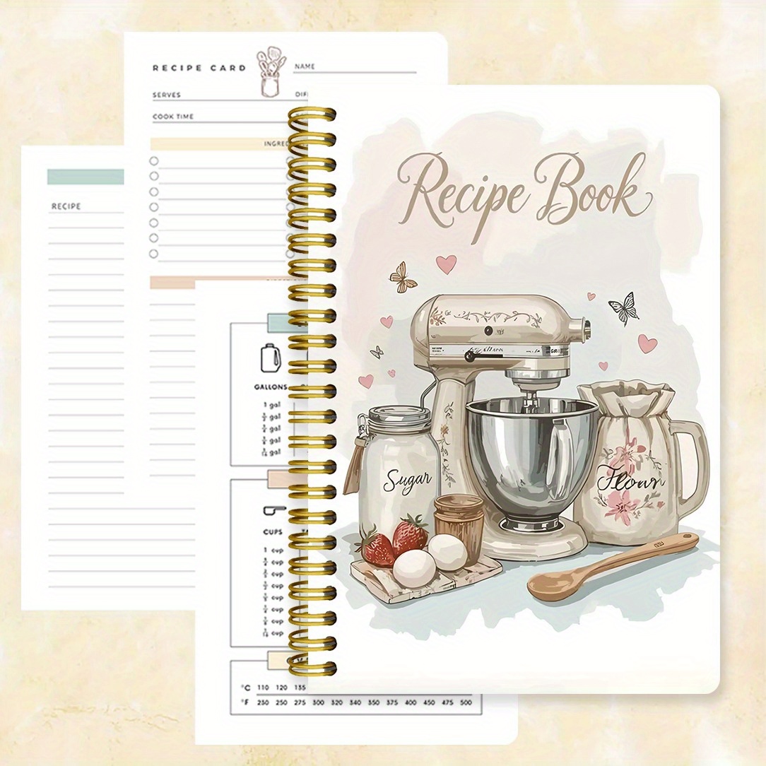 A printed cover notebook with  - đánh giá và giá Meal Prep Book