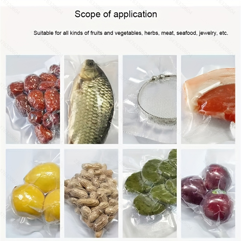4pcs Vacuum Sealer Bags: 4 rol - đánh giá và giá Meal Prep Xl