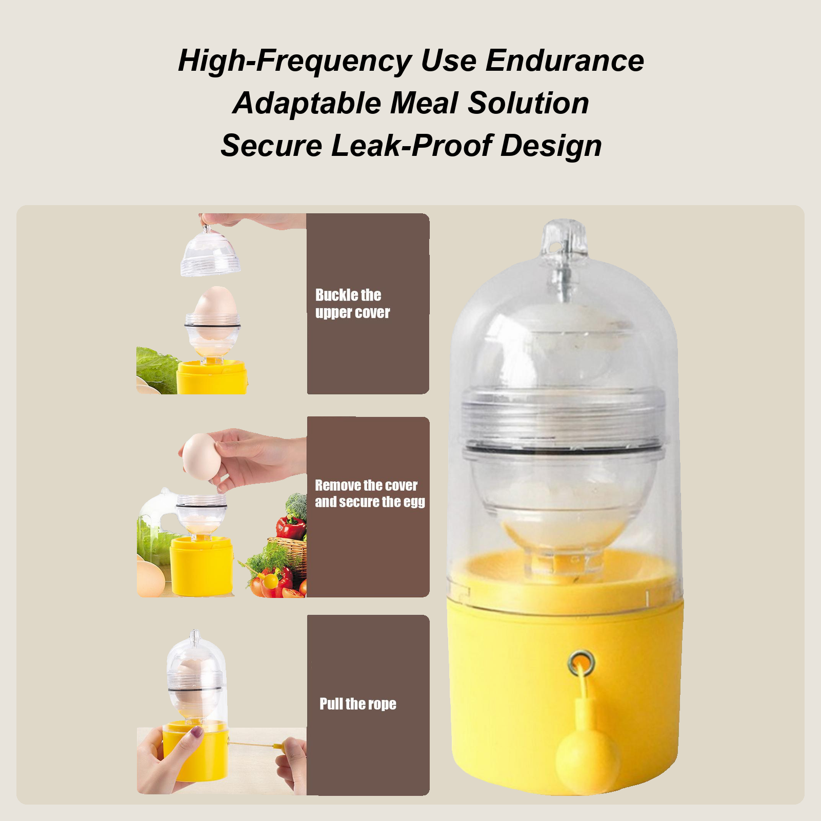 Egg Yolk Mixer Spinner Hand Po - đánh giá và giá Meal Prep Eggs
