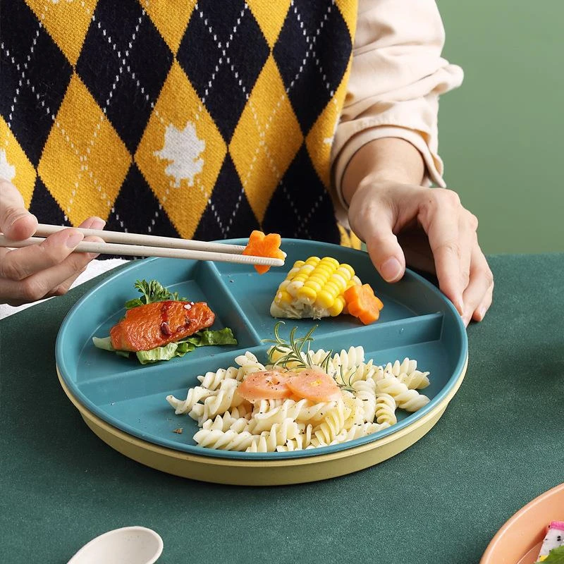 Portion Control Plate Divided  - đánh giá và giá Meal Prep For Weight Loss