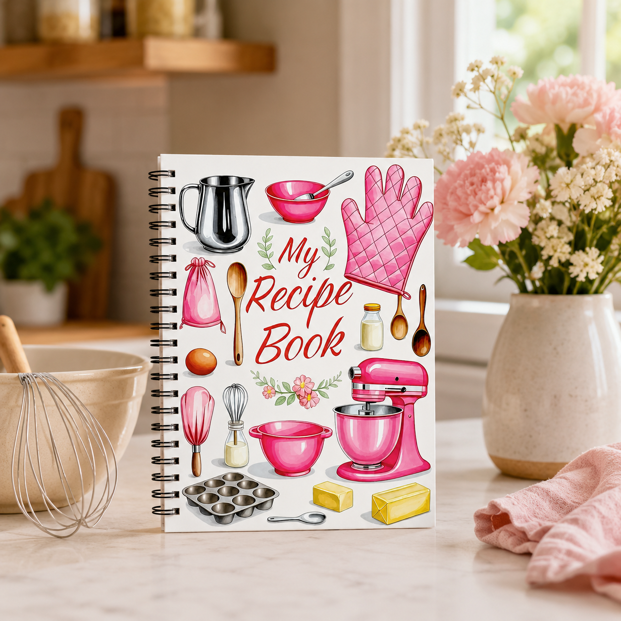 My Recipe Book Spiral Bound Ba - đánh giá và giá Meal Prep Book