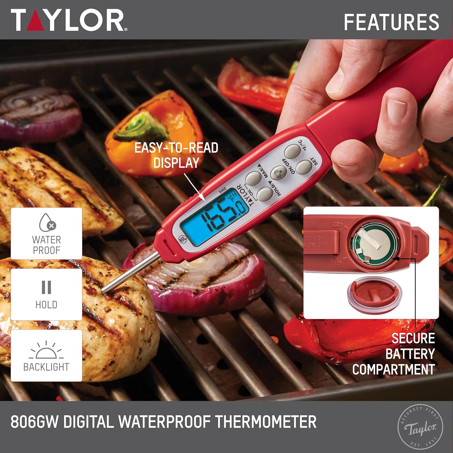 Digital Read Meat Thermometer  - đánh giá và giá Meal Prep With Chicken
