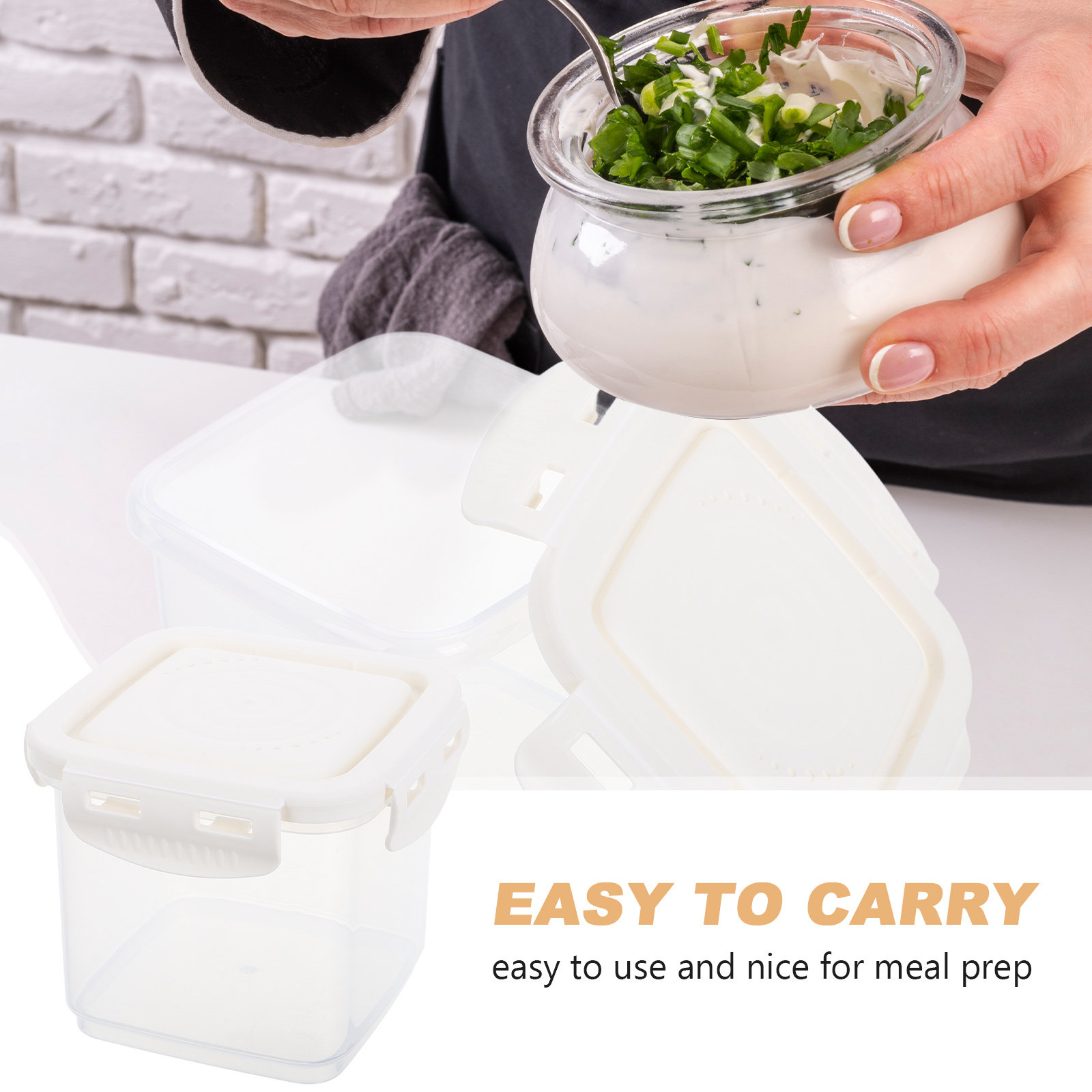 600ml Freezer Soup Storage Con - đánh giá và giá Meal Prep With Rice