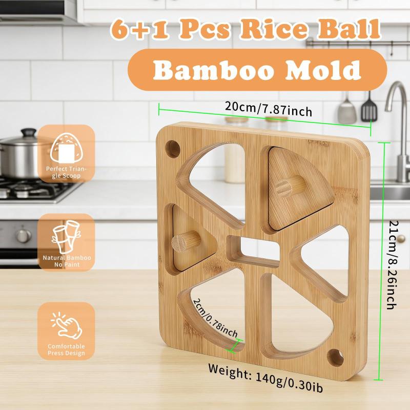 5/6 Holes Riceball Mold Classi - đánh giá và giá Meal Prep With Rice