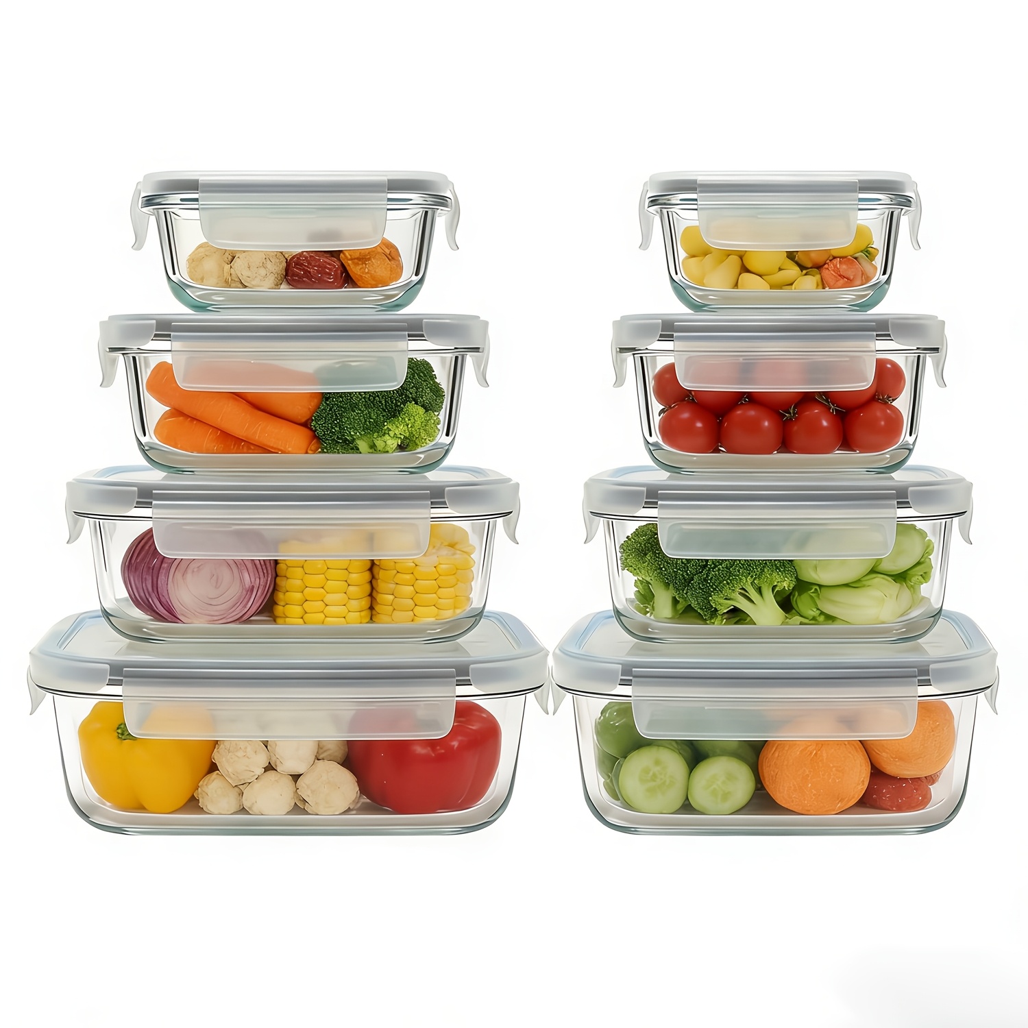 Premium Glass Food Storage Con - đánh giá và giá Meal Prep Glass