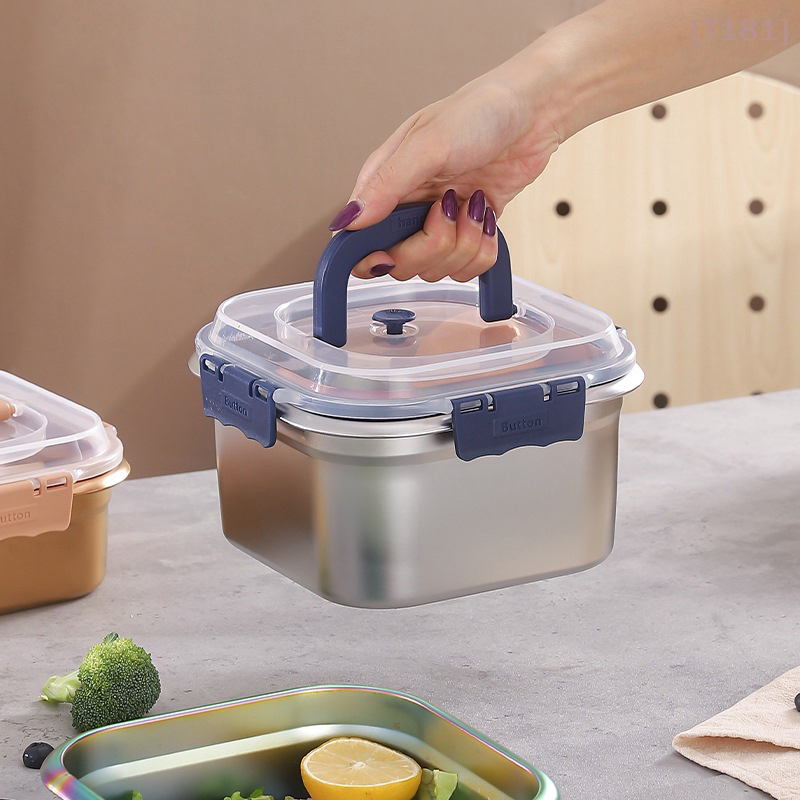 316Stainless Steel Salad Fruit - đánh giá và giá Salad Container Jar