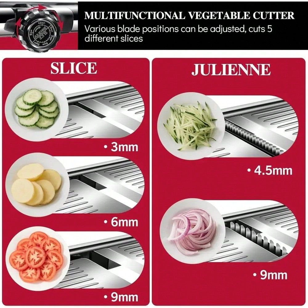 1pc Professional Stainless Ste - đánh giá và giá Mandoline Slicer Guard