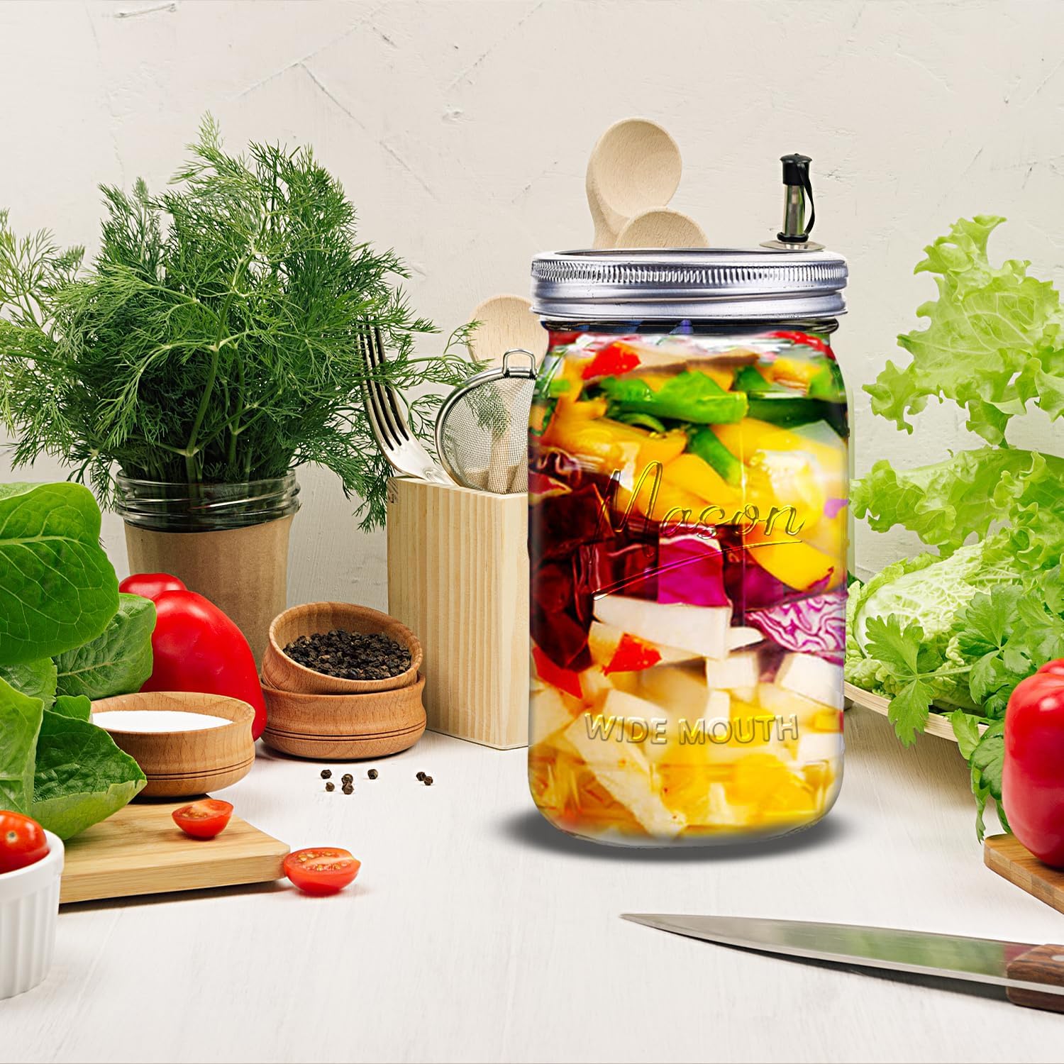 Jars 32 oz,12 Pack Quart Wide  - đánh giá và giá Meal Prep Glass