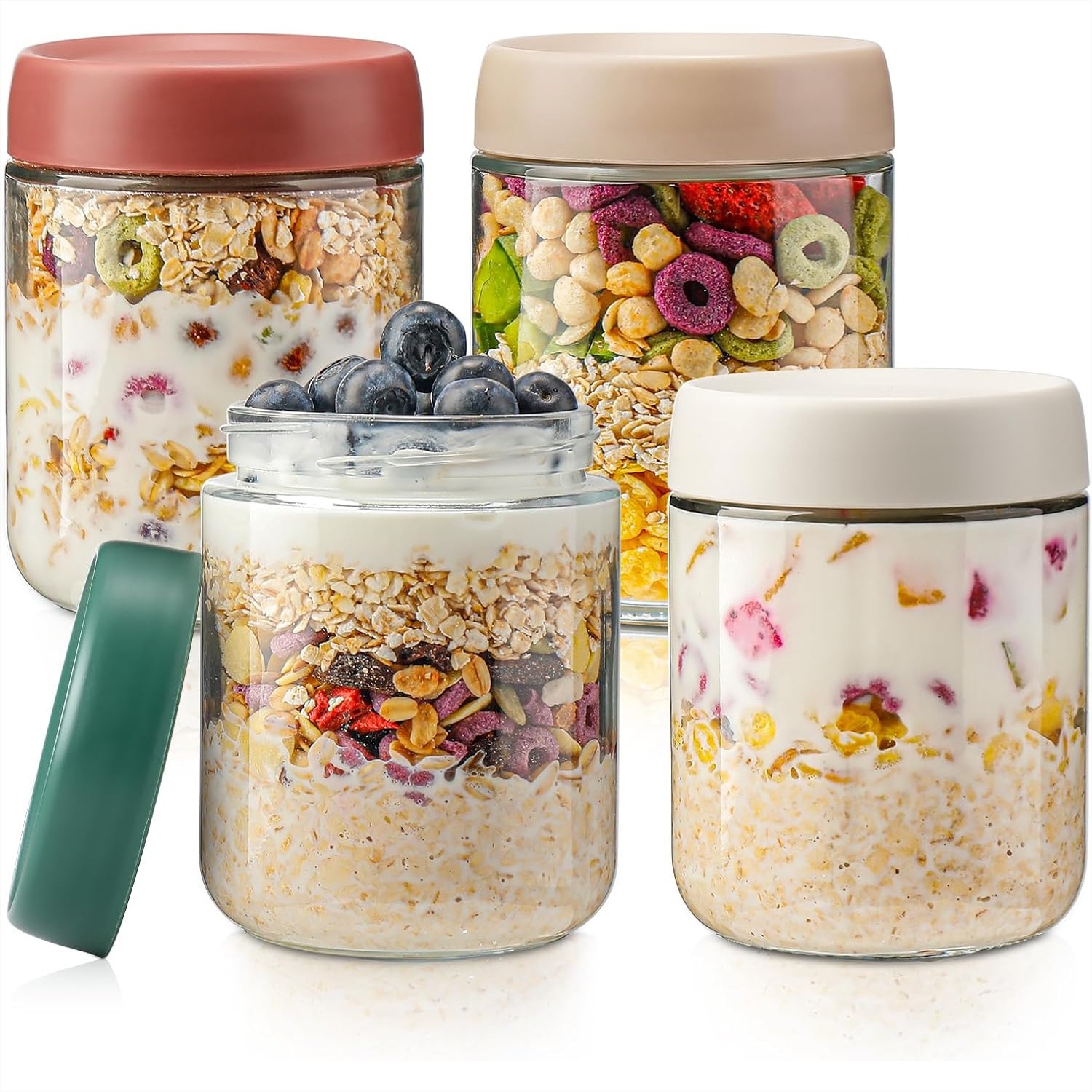 Glass Overnight Oats Container - đánh giá và giá Meal Prep Glass