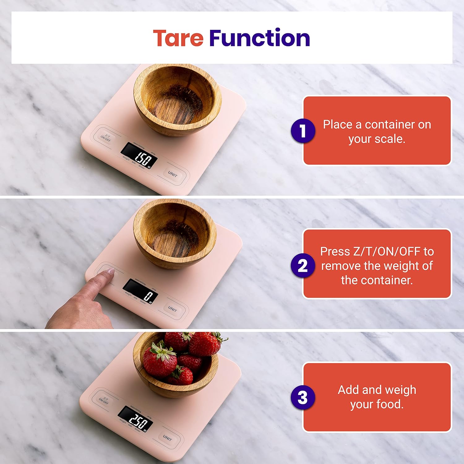 Digital Food Kitchen Scale, Gr - đánh giá và giá Meal Prep For Weight Loss
