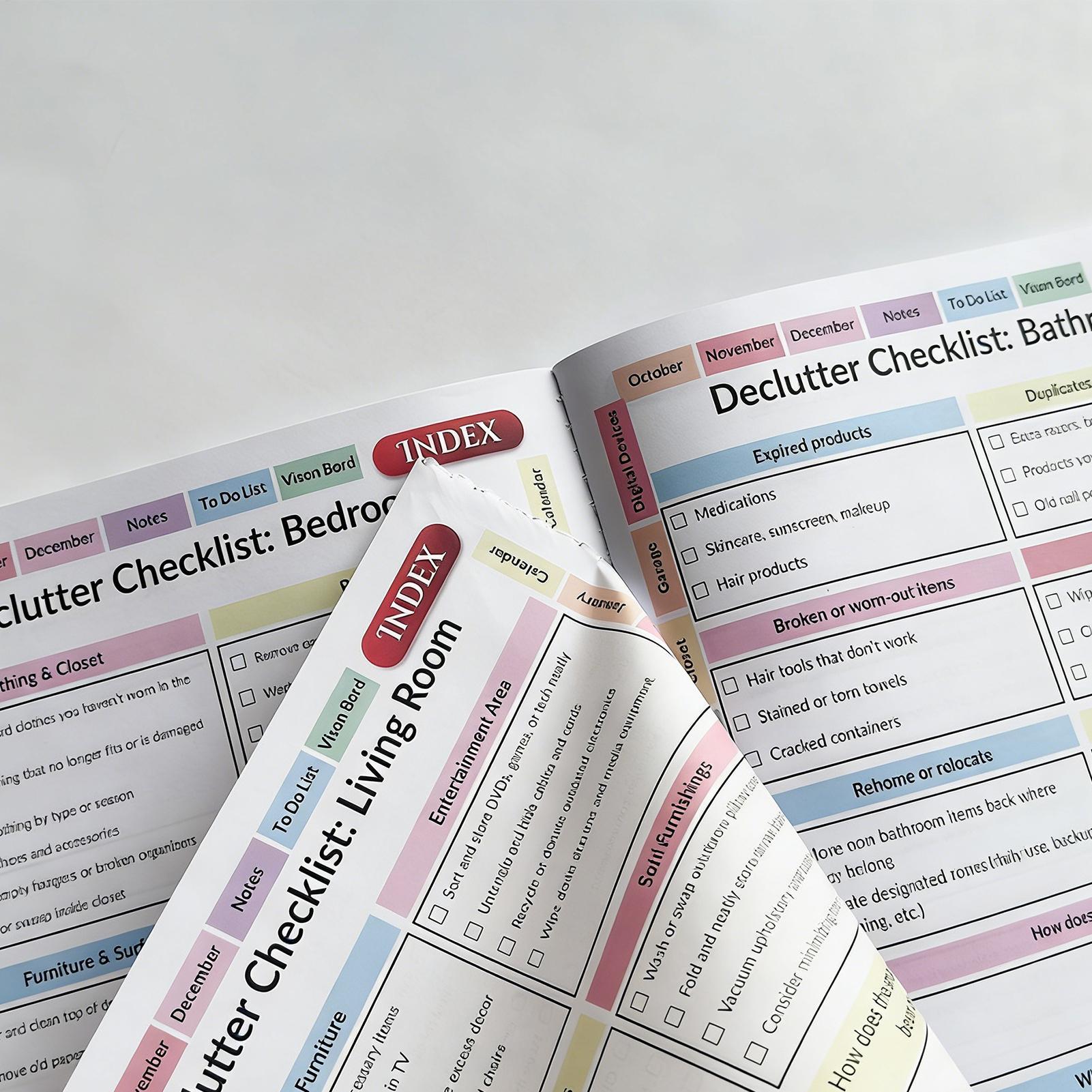 2026 Declutter Planner Workboo - đánh giá và giá Meal Prep Book