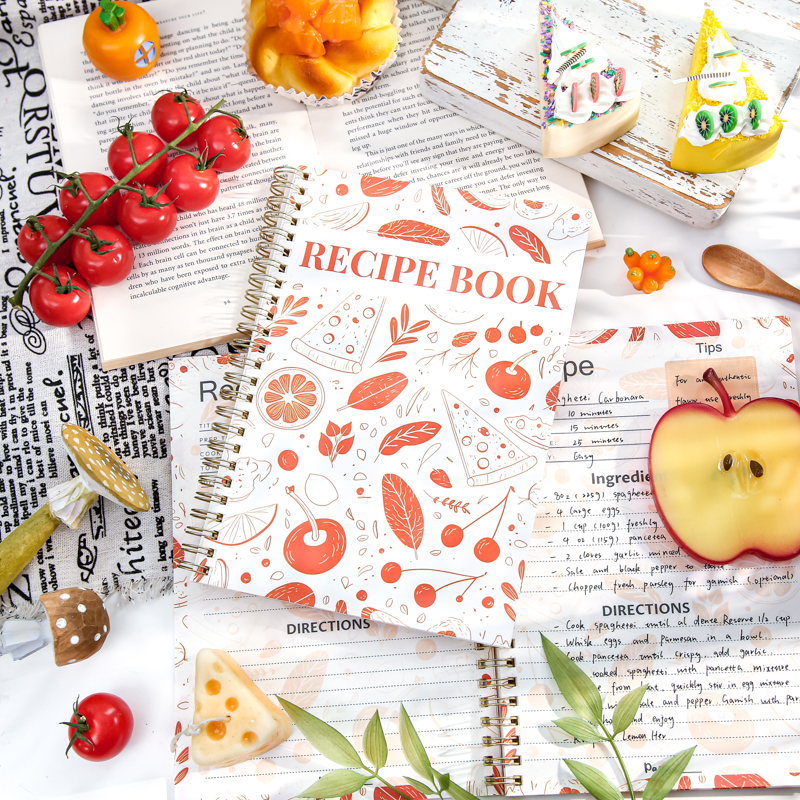 Mr.Paper 52 Sheets Spiral Reci - đánh giá và giá Meal Prep Book