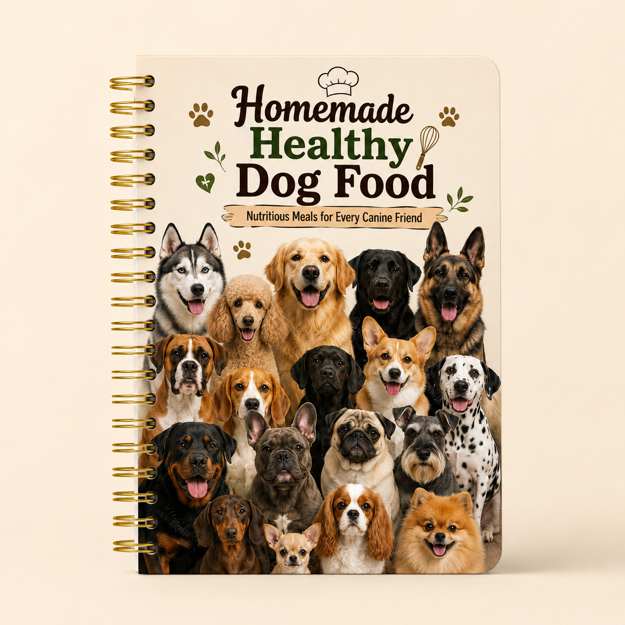Homemade Dog Food Recipe Book  - đánh giá và giá Meal Prep Book