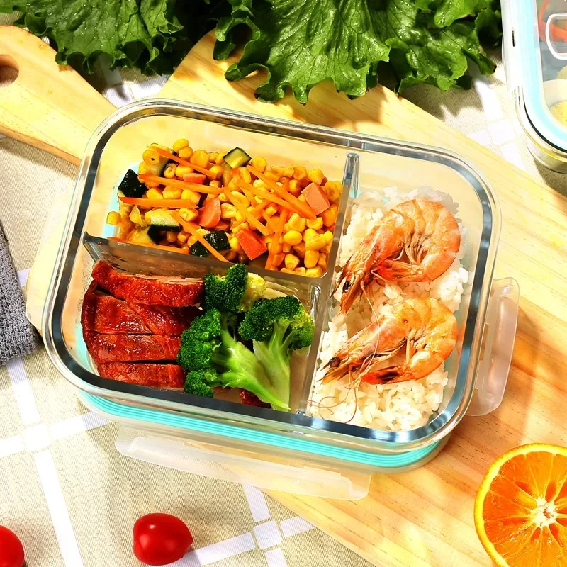 Glass Fresh-Keeping Box high B - đánh giá và giá Meal Prep Glass