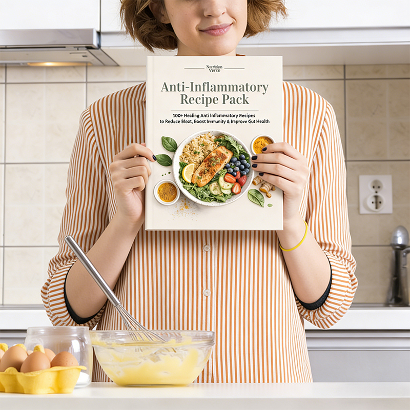 1pcs Anti-Inflammatory Recipe  - đánh giá và giá Meal Prep Book