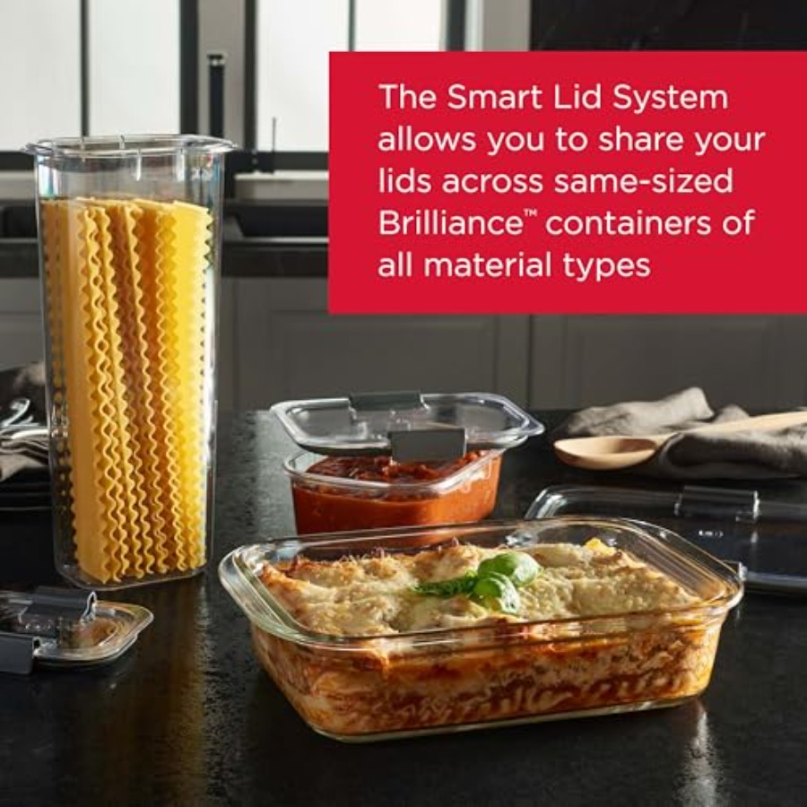 Brilliance Glass Food Storage  - đánh giá và giá Meal Prep Glass