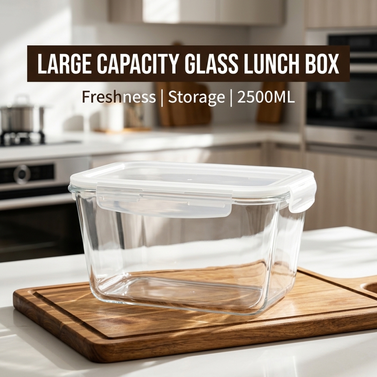 Large Capacity Borosilicate Gl - đánh giá và giá Meal Prep Glass